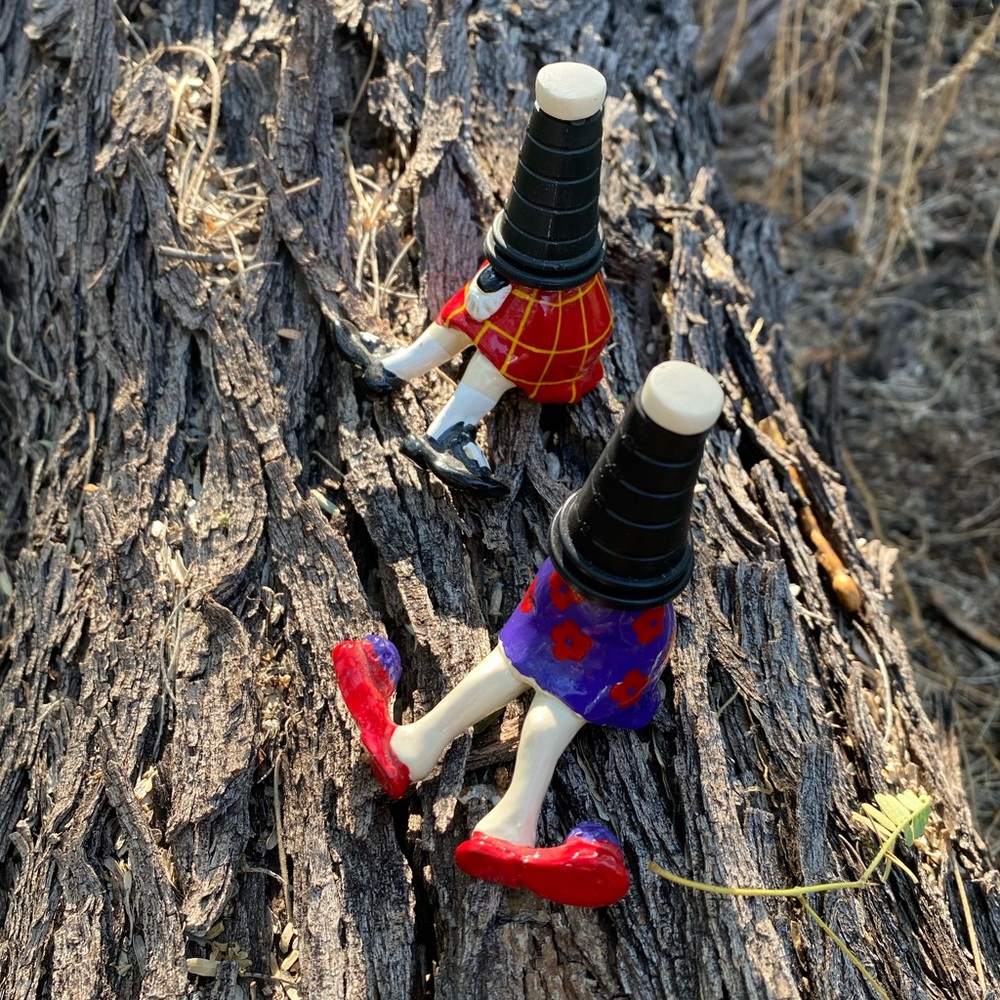 Vintage Creepy Wine Stoppers